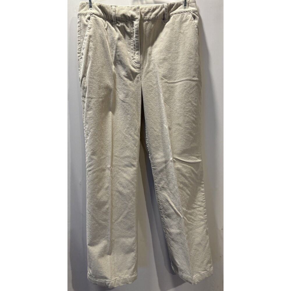 Talbots Petite Beige Stretch Curdoroy Pants Size 8